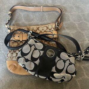 Two authentic coach handbags